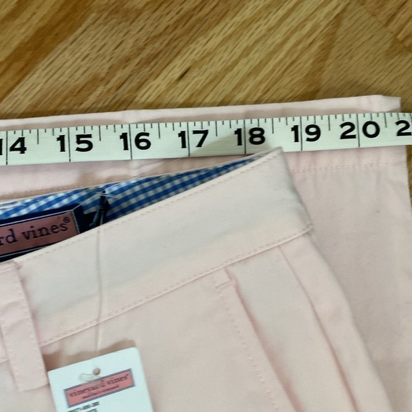 NWT Vineyard Vines Breaker Pant Men’s Conch 38X30 slim fit Golf Preppy PINK - Picture 11 of 12